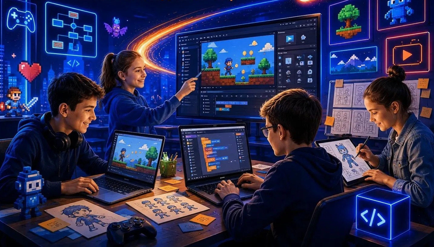 Фотография кружка «КОМЕТА: Юные создатели игр/ 5-6 классы»