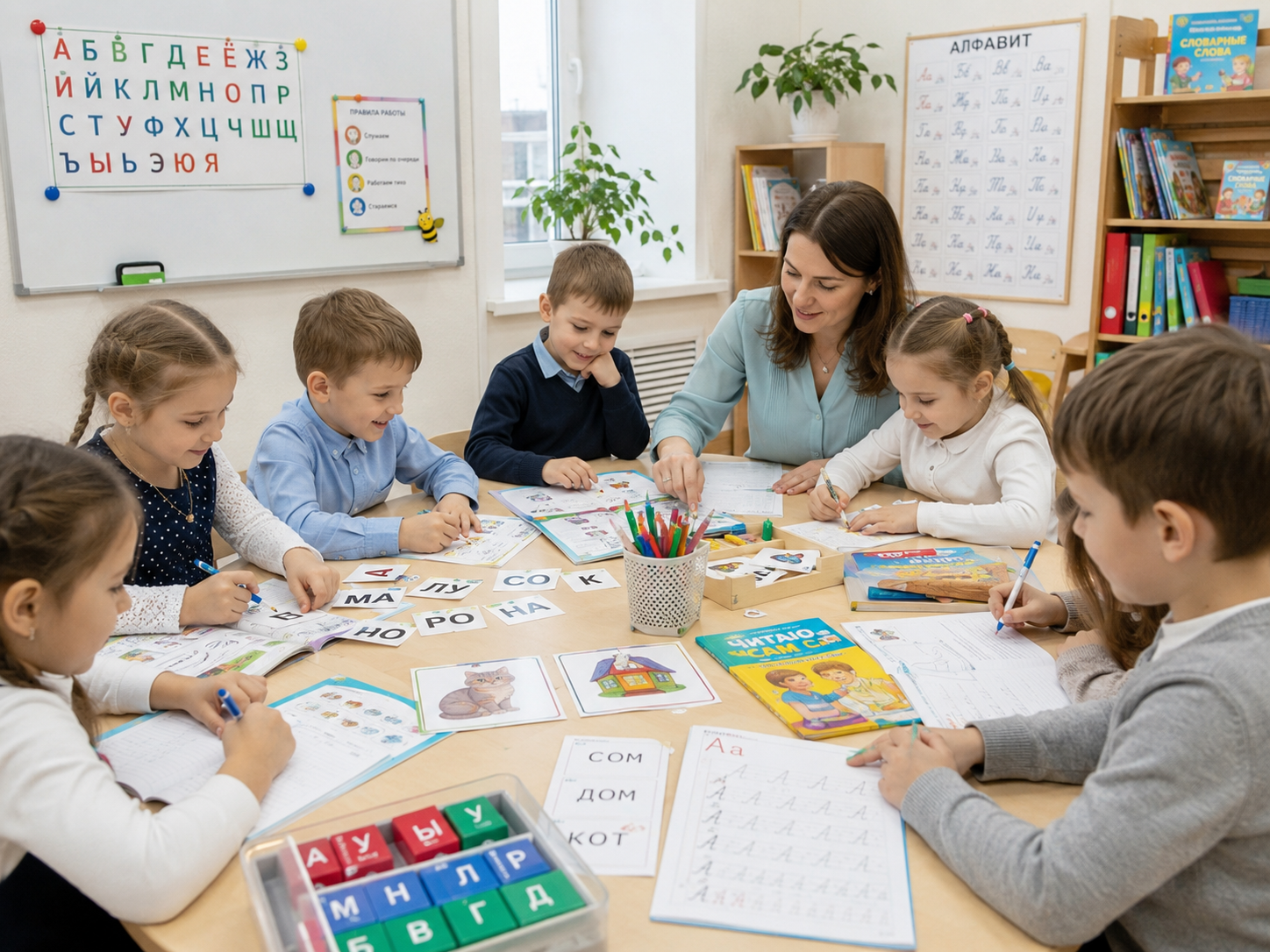 Фотография кружка «Пашинская Н.А. Грамотный старт 6-8 лет 26-27»