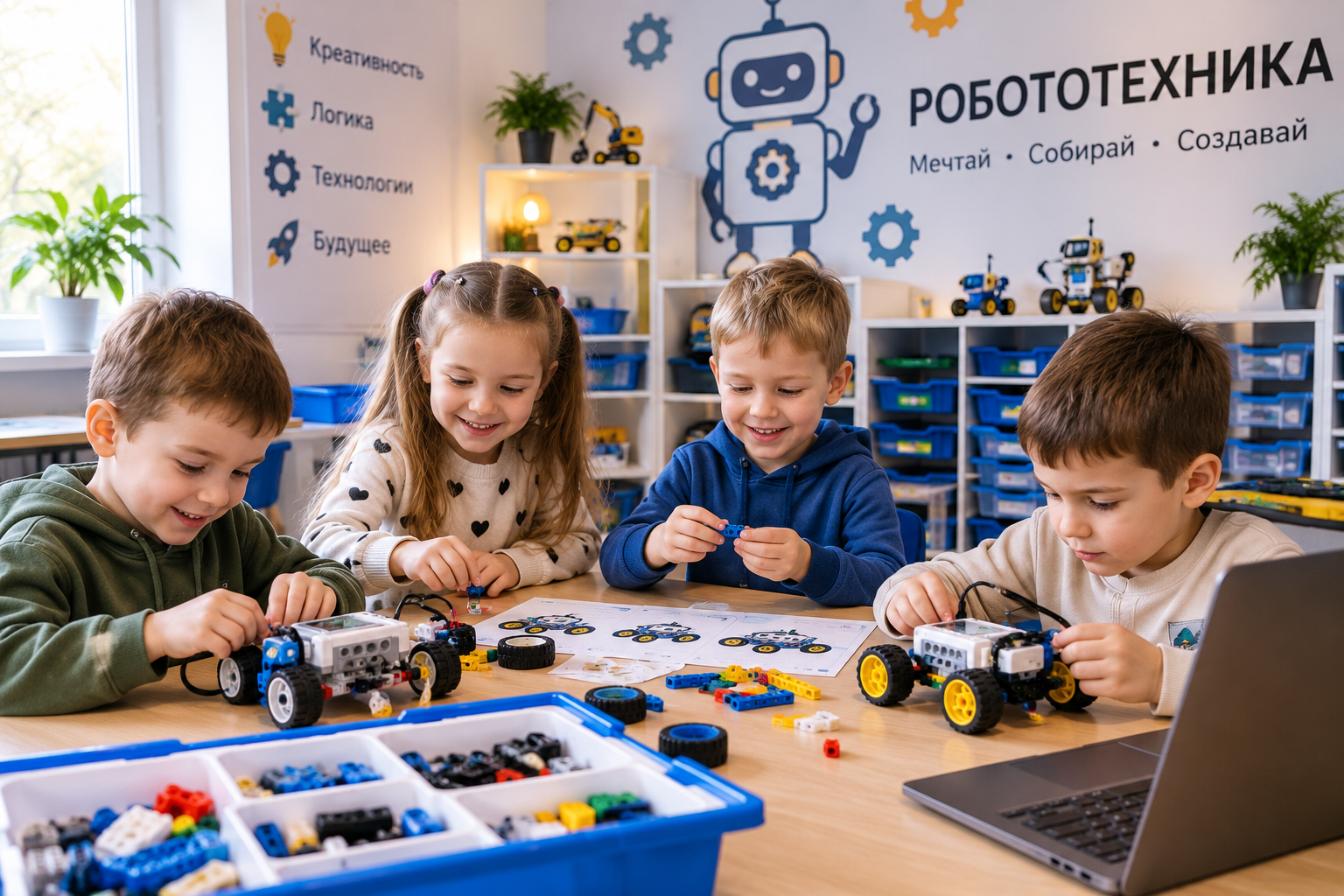 Фотография кружка «Робототехника ДК1 группа2 5-7 лет 26-27»