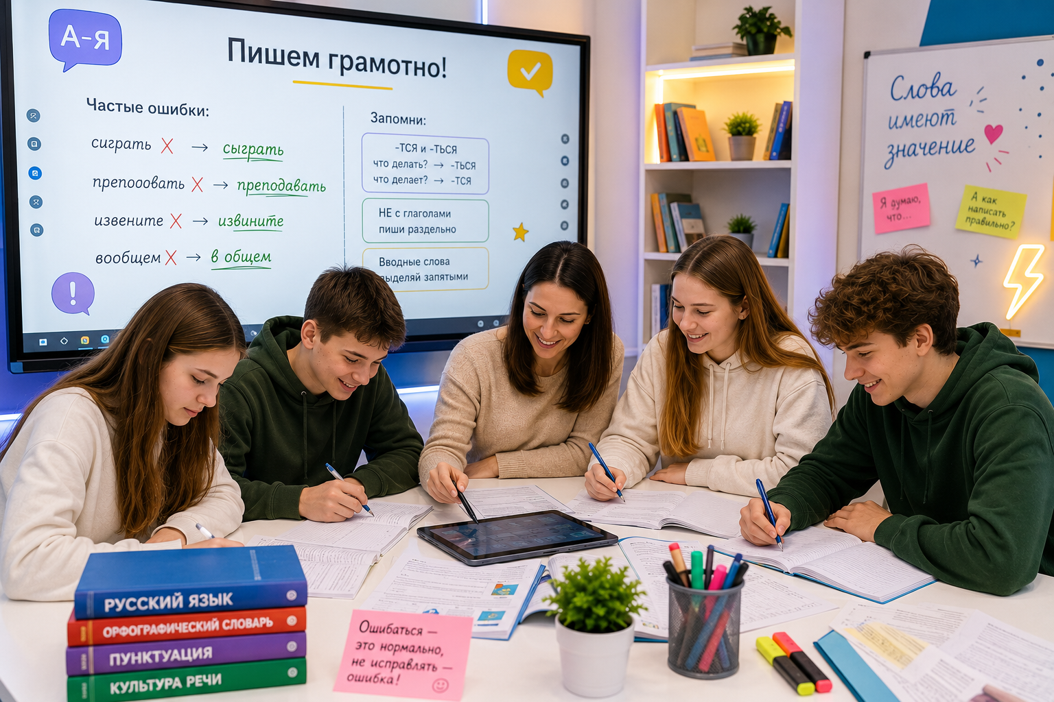 Фотография кружка «Денисова Т.А. Русский язык без ошибок 26-27»