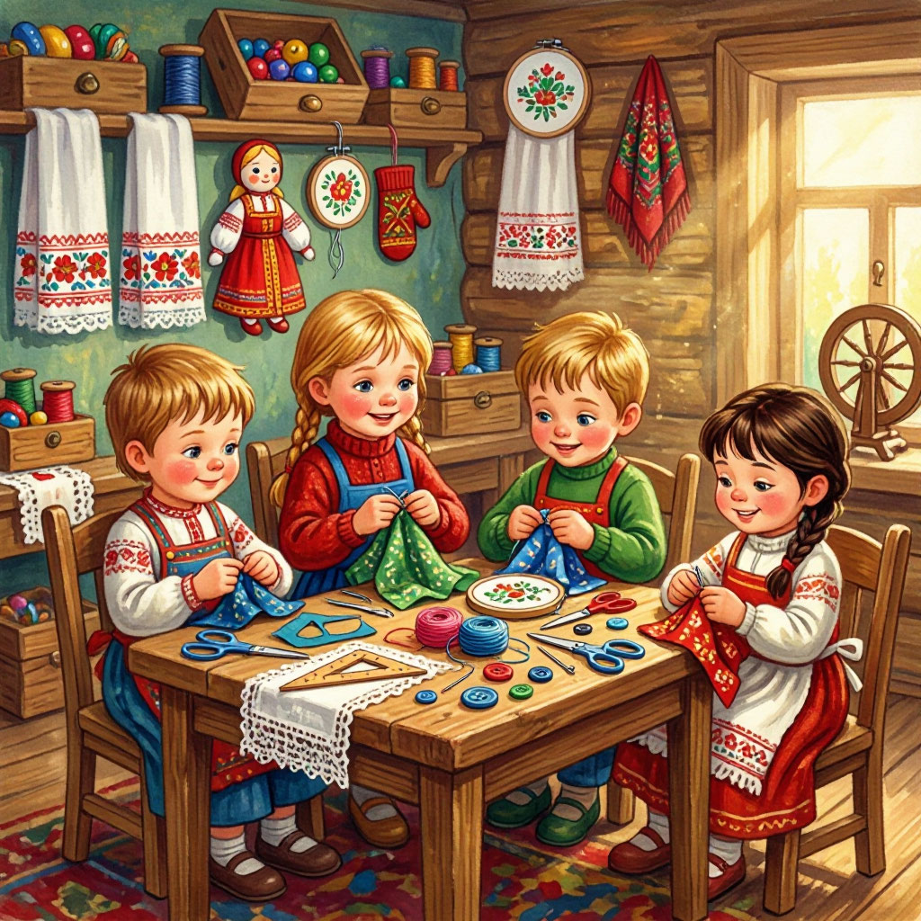 Фотография кружка «Юная рукодельница 4-5 лет 26-27»